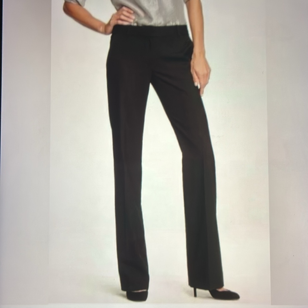 J. Crew Black Wool Blend Pants